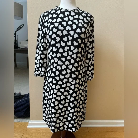 KATE SPADE NY Dancing Hearts Dizzy Shift Dress - Picture 1 of 5